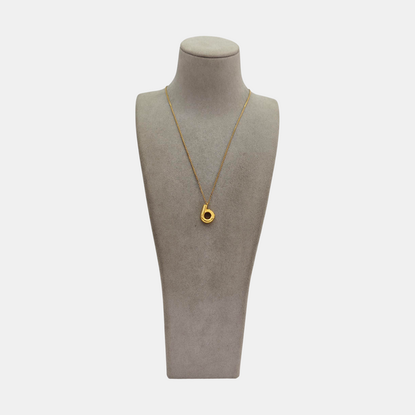 LV & ME Brass Gold Necklace