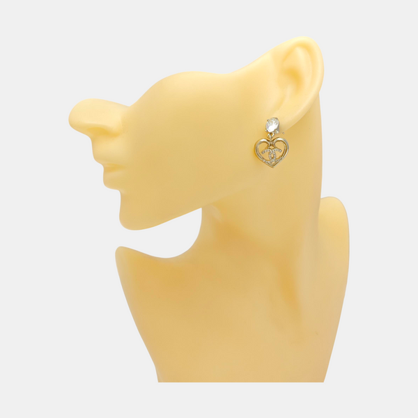 Metal Gold Stud Earrings