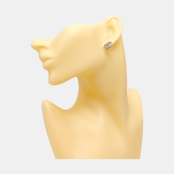 Single Earring Metal Silver Stud Earrings