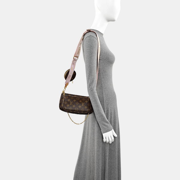 MULTI Monogram Coated Canvas Brown