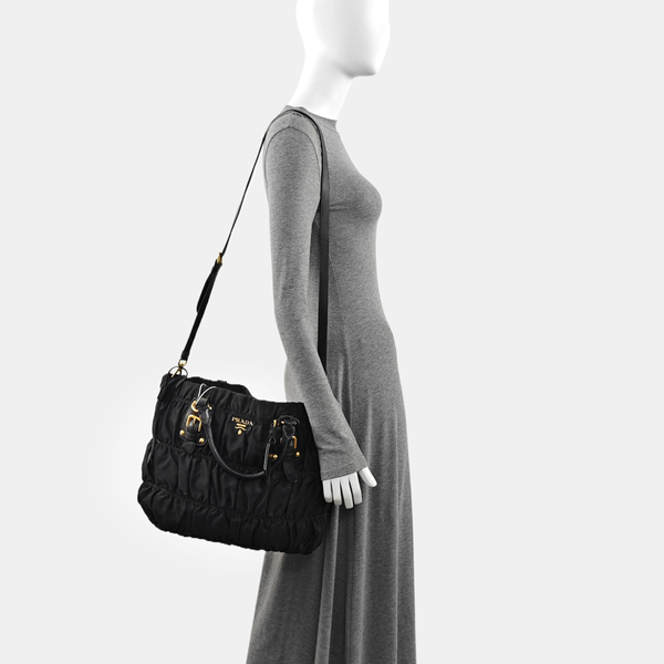 Fabric Tote Bag Black