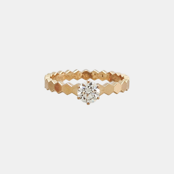 Bee My Love 18k Rose Gold Ring EU 49