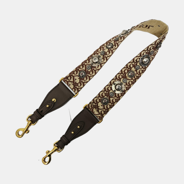 Fabric Bag Strap Brown