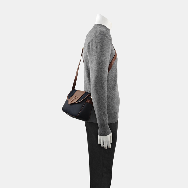 Nylon Shoulder Bag Blue