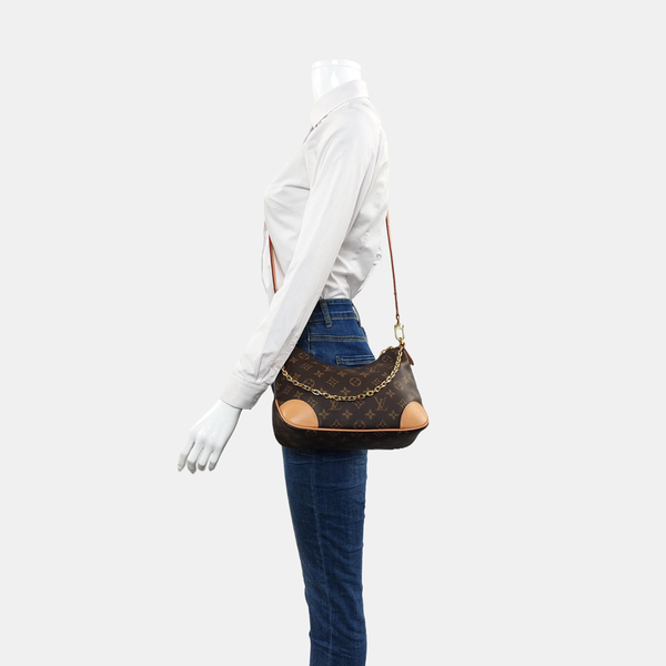 BOULOGNE Monogram Coated Canvas Brown
