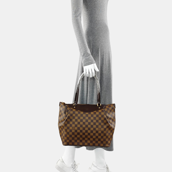 WESTMINSTER GM Damier Ebene Coated Canvas Brown