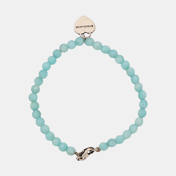 Return To Tiffany 925 Sterling Silver Blue Bracelet