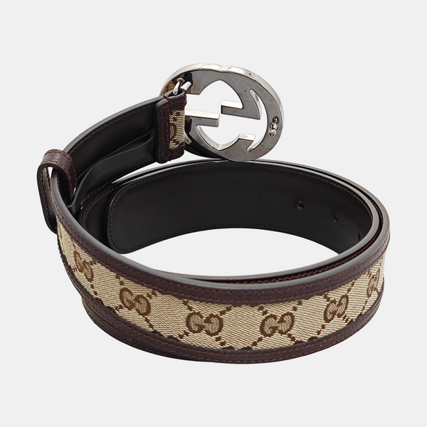 Fabric Belt Beige