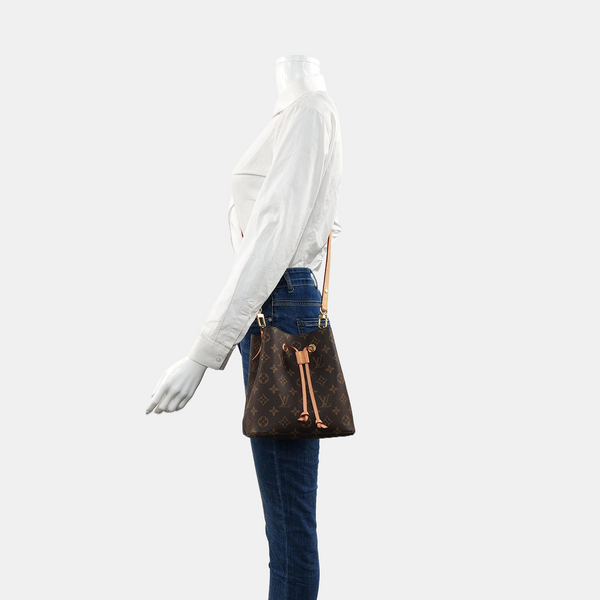 NÉONOÉ BB Monogram Coated Canvas Brown