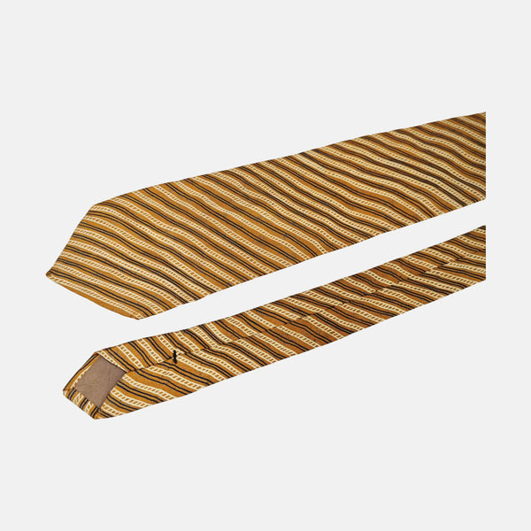 Silk Tie Yellow