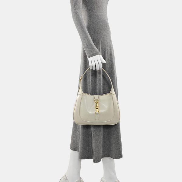 Jackie 1961 Small Calfskin White