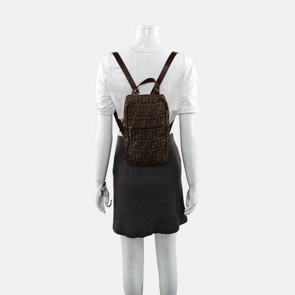 Canvas Backpack Brown