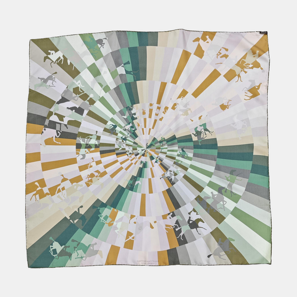Mulberry Silk Silk Scarf Green