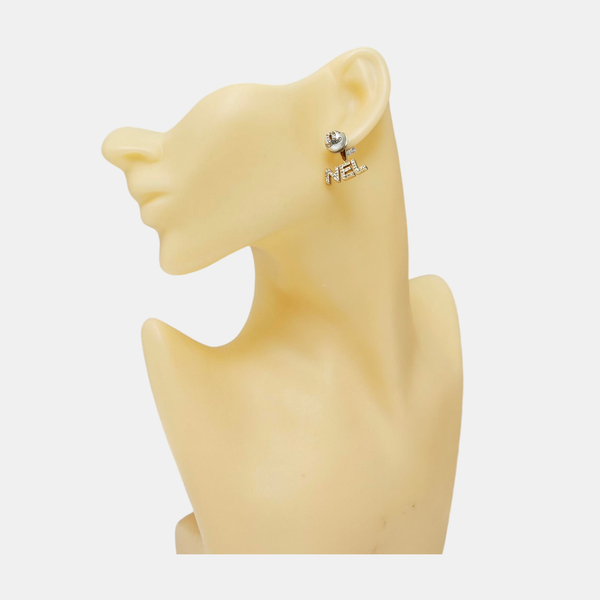Metal Gold Stud Earrings