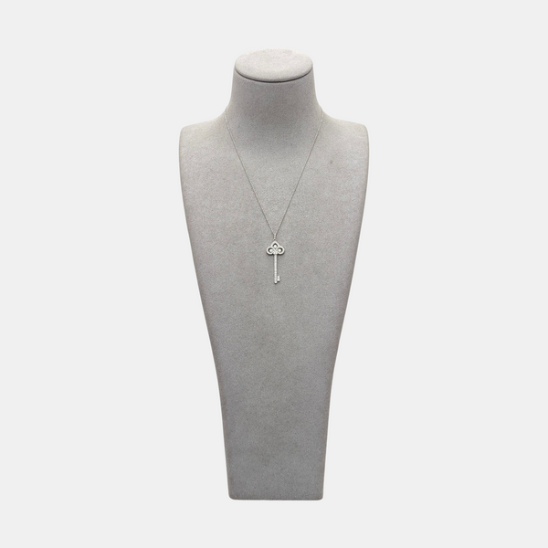 Tiffany Keys Platinum 950 Silver Necklace