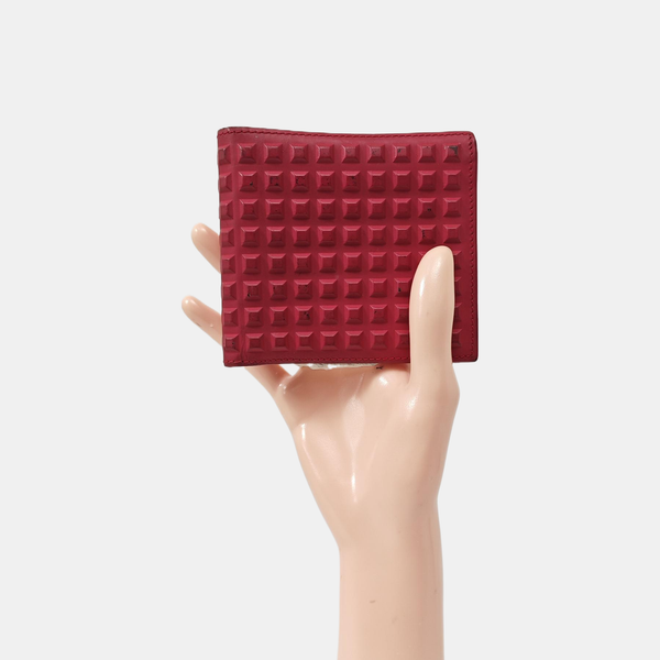 Calfskin Wallet Red