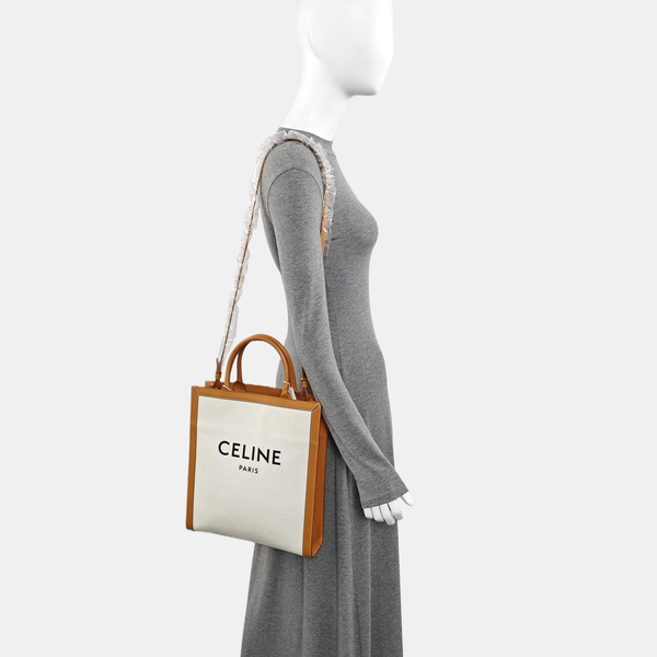 CABAS CELINE Small Canvas White