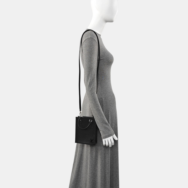 Authenticated pre-owned SAC PLAT Mini Epi Black - Tote Bag at Looply