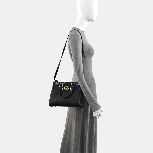 Zumi Small Calfskin Black