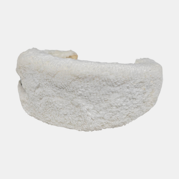 Fabric Hairband White