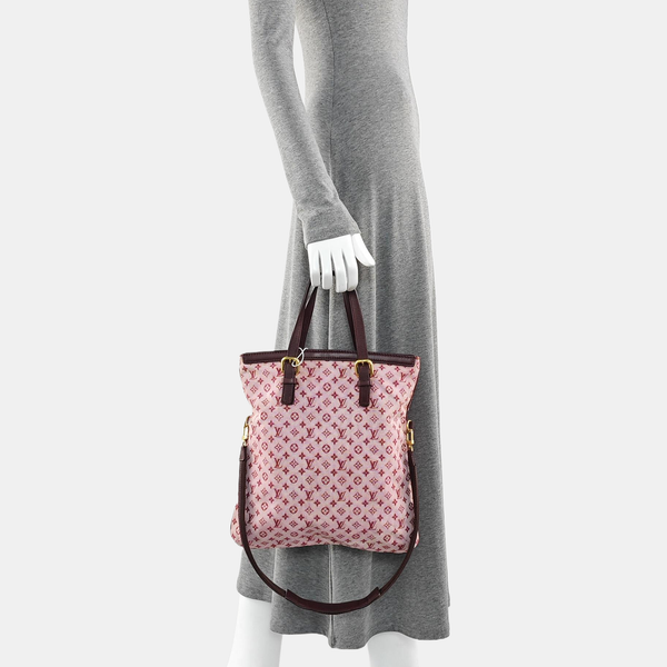 FRANCOISE Mini Monogram Canvas Red