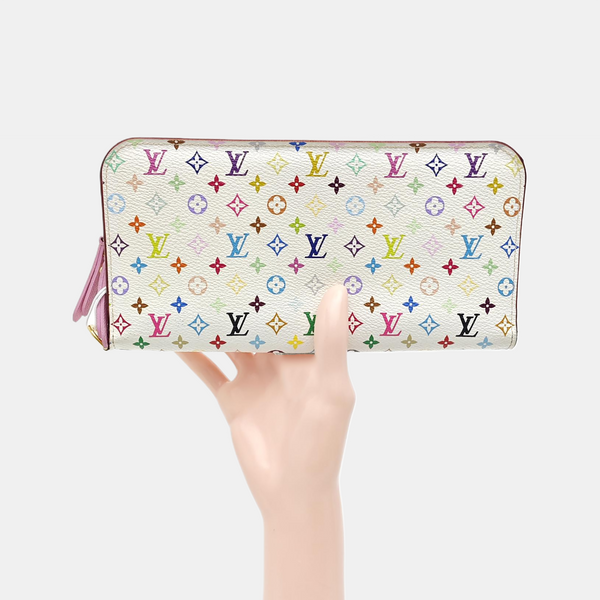 LV × TM INSOLITE Monogram Coated Canvas White