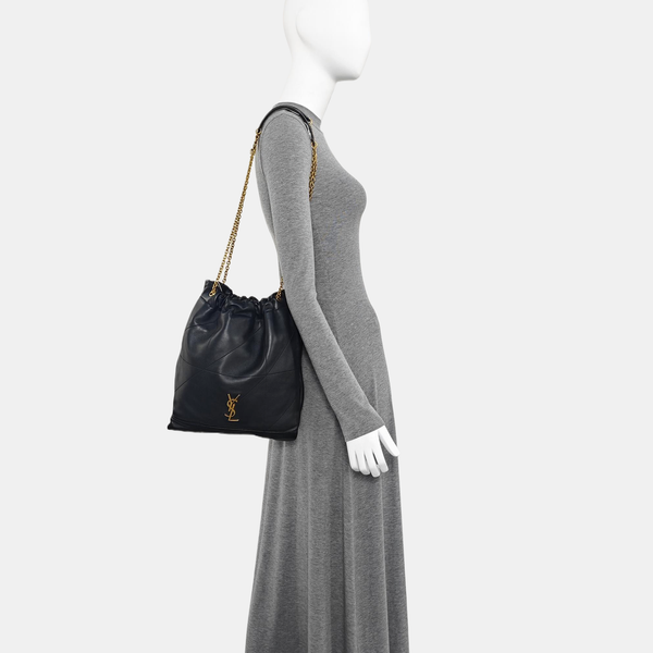 JAMIE POCHON Lambskin Black