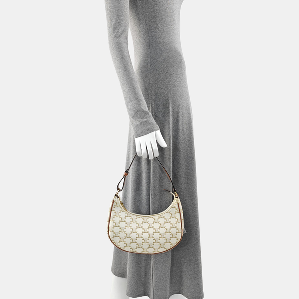 AVA Medium Coated Canvas Beige