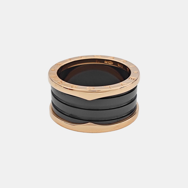 B.ZERO1 18k Rose Gold Ring EU 60