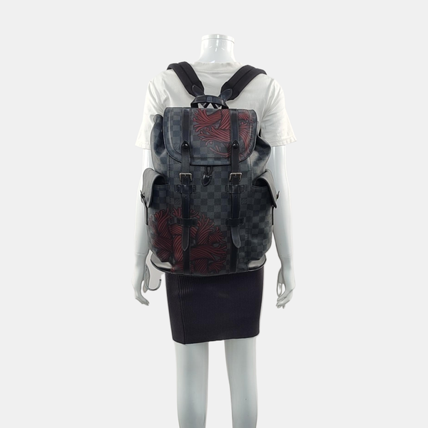 CHRISTOPHER MM Coated Canvas Gray