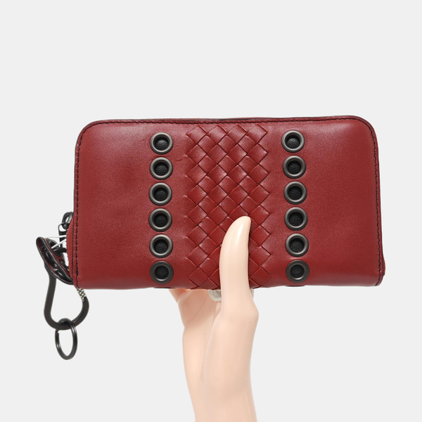Calfskin Wallet Red