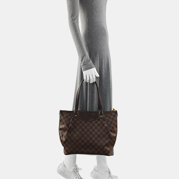 WESTMINSTER GM Damier Ebene Coated Canvas Brown