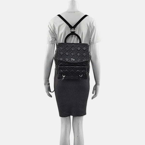 Stardust Cannage Lambskin Black