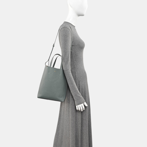CABAS Small Calfskin Gray