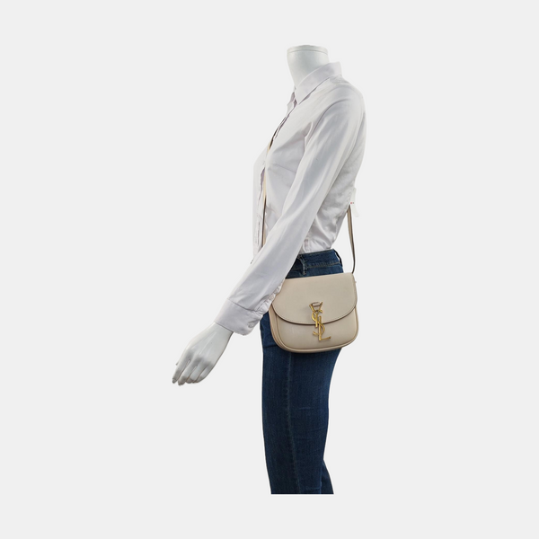 KAIA Small Calfskin White