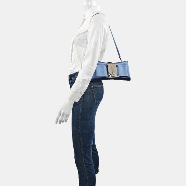 Vara Silk Satin Blue