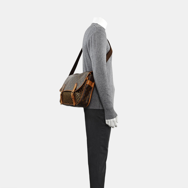CONGO MM Monogram Coated Canvas Brown