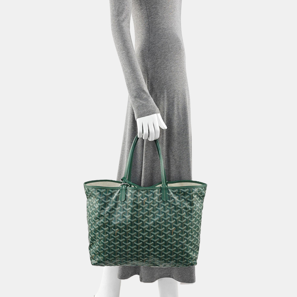 Lona recubierta Saint Louis PM Verde