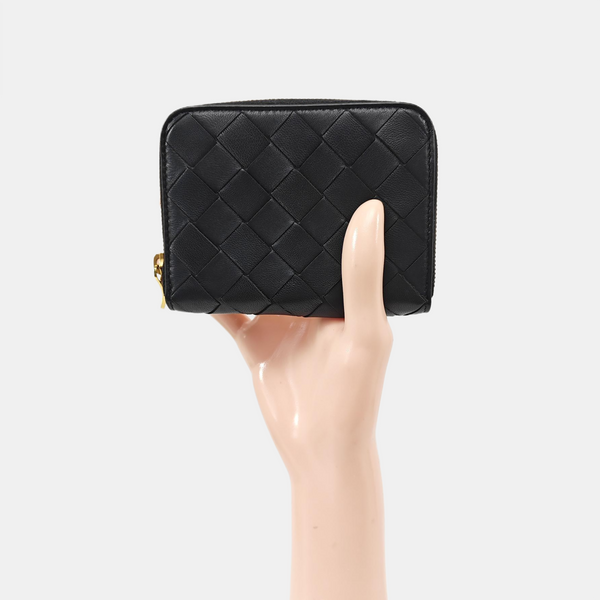Lambskin Card Holder Black