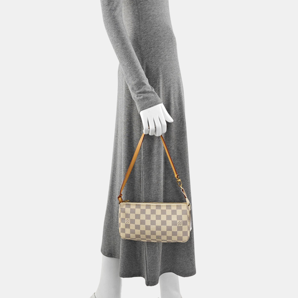 ACCESSOIRES GM Damier Azur Coated Canvas White