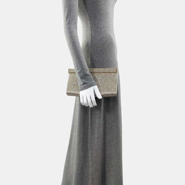 Special Material Clutch Beige