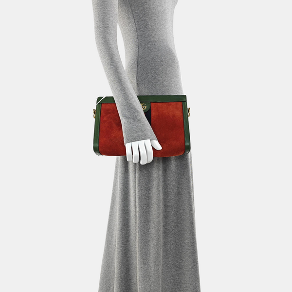 Ophidia Small Suede Red