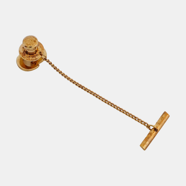 Metal Gold Brooch