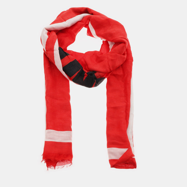 Red Modal Scarf