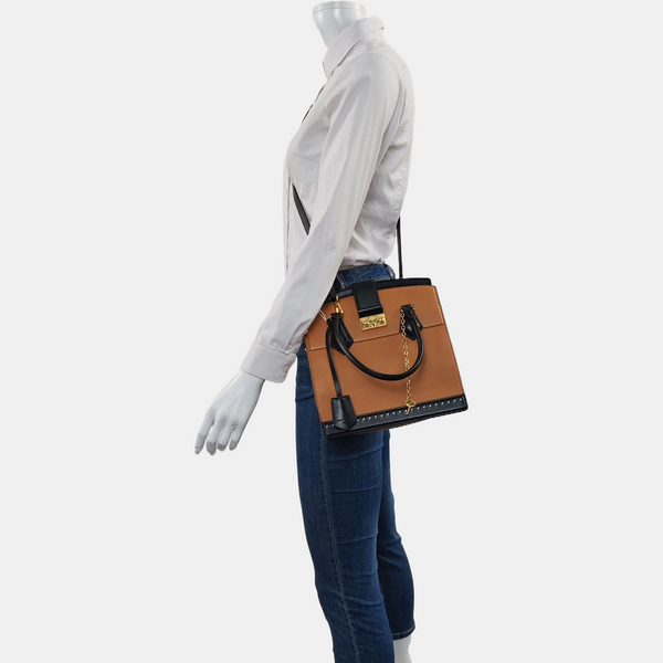 COUR MARLY Calfskin Brown