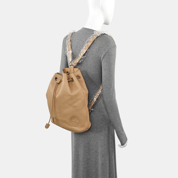 Soho Medium Calfskin Beige
