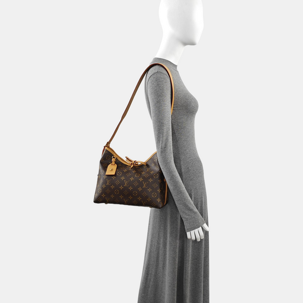 CARRYALL PM Monogram Coated Canvas Brown
