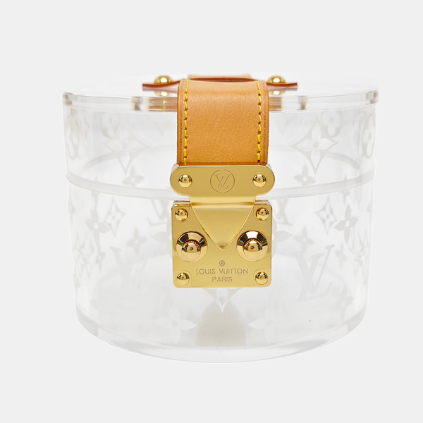 BOX SCOTT Monogram Plastic Clear