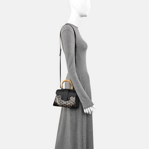 Saïgon Mini Coated Canvas Black