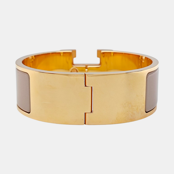 Clic Clac H Metal Rose Gold Bangle